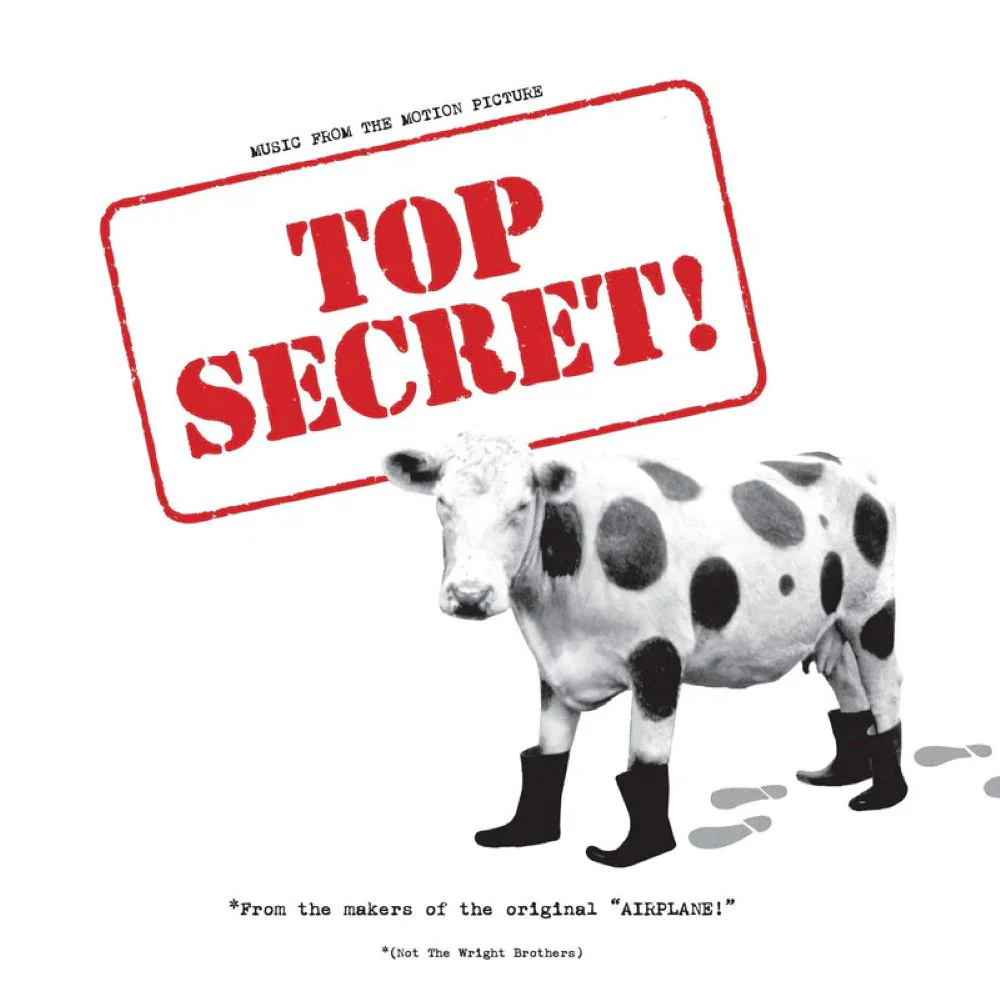 Val Kilmer / Maurice Jarre Top Secret! Vinyl LP Clear Colour RSD 2025