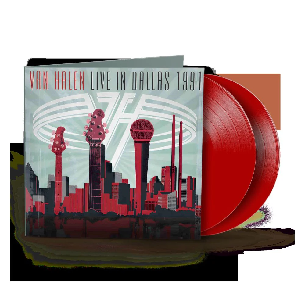 Van Halen Live In Dallas 1991 Vinyl LP Red Colour Black Friday 2024