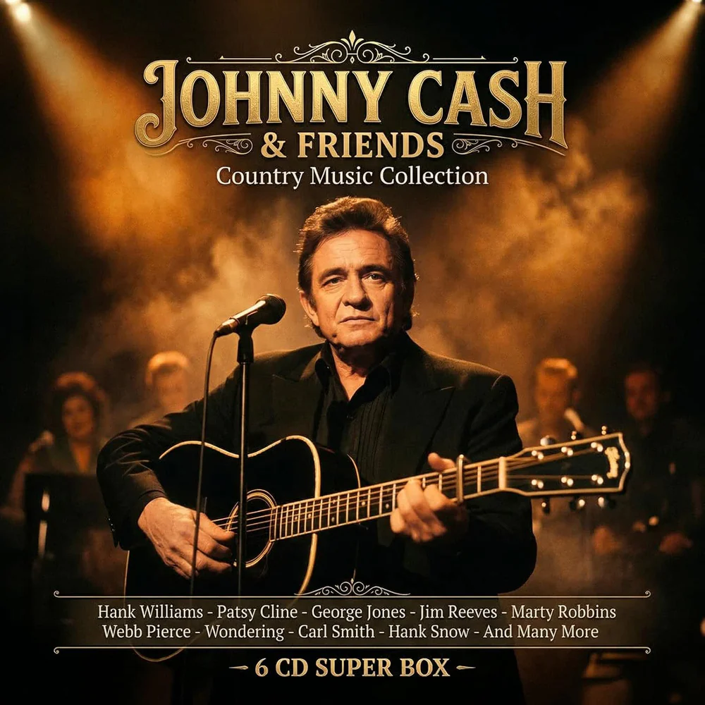 Various Artists Johnny Cash & Friends - Country Music Collection CD Boxset 2026