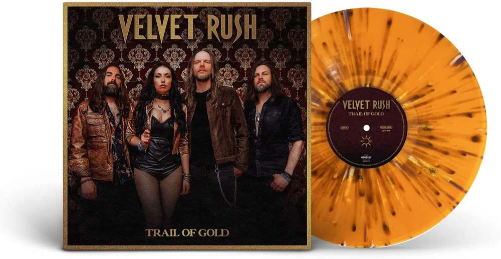 Velvet Rush Trail Of Gold Vinyl LP Orange, Gold & Black Splatter 2025