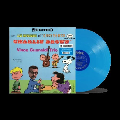 Vince Guaraldi Trio Jazz Impressions Of A Boy Named Charlie Brown (Expanded Edition) Vinyl LP Sky Blue Colour RSD 2025 - Image 2