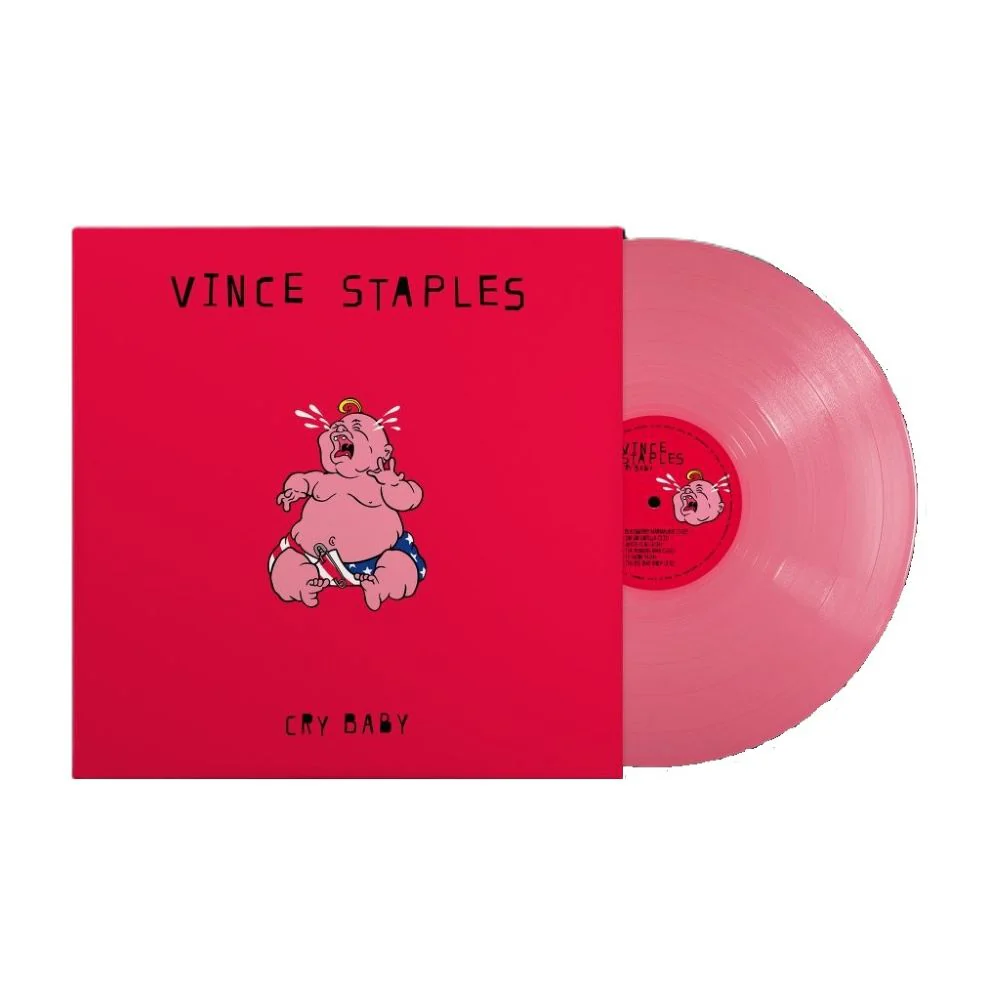 Vince Staples Cry Baby Vinyl LP Opaque Hot Pink Colour Due Out 05/06/26