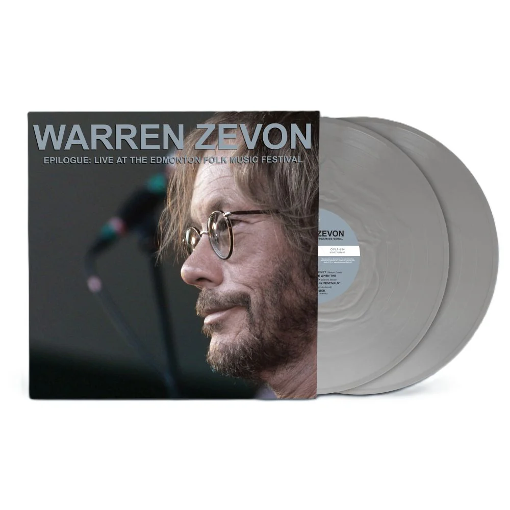 Warren Zevon Epilogue: Live At The Edmonton Folk Music Festival Vinyl LP Opaque Silver Colour 2026
