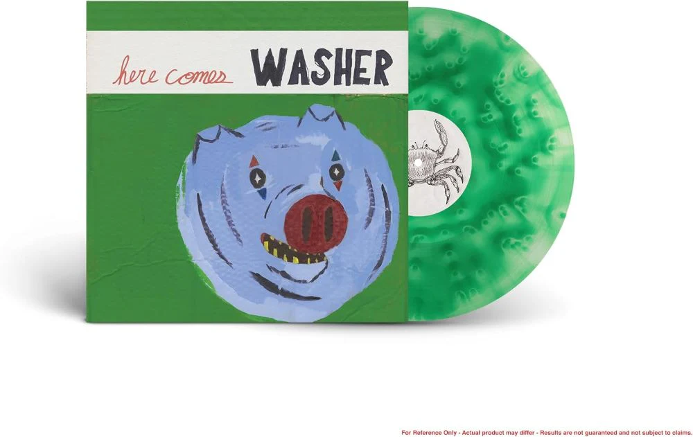 Washer Here Comes Washer Vinyl LP Cloudy Green Colour 2026