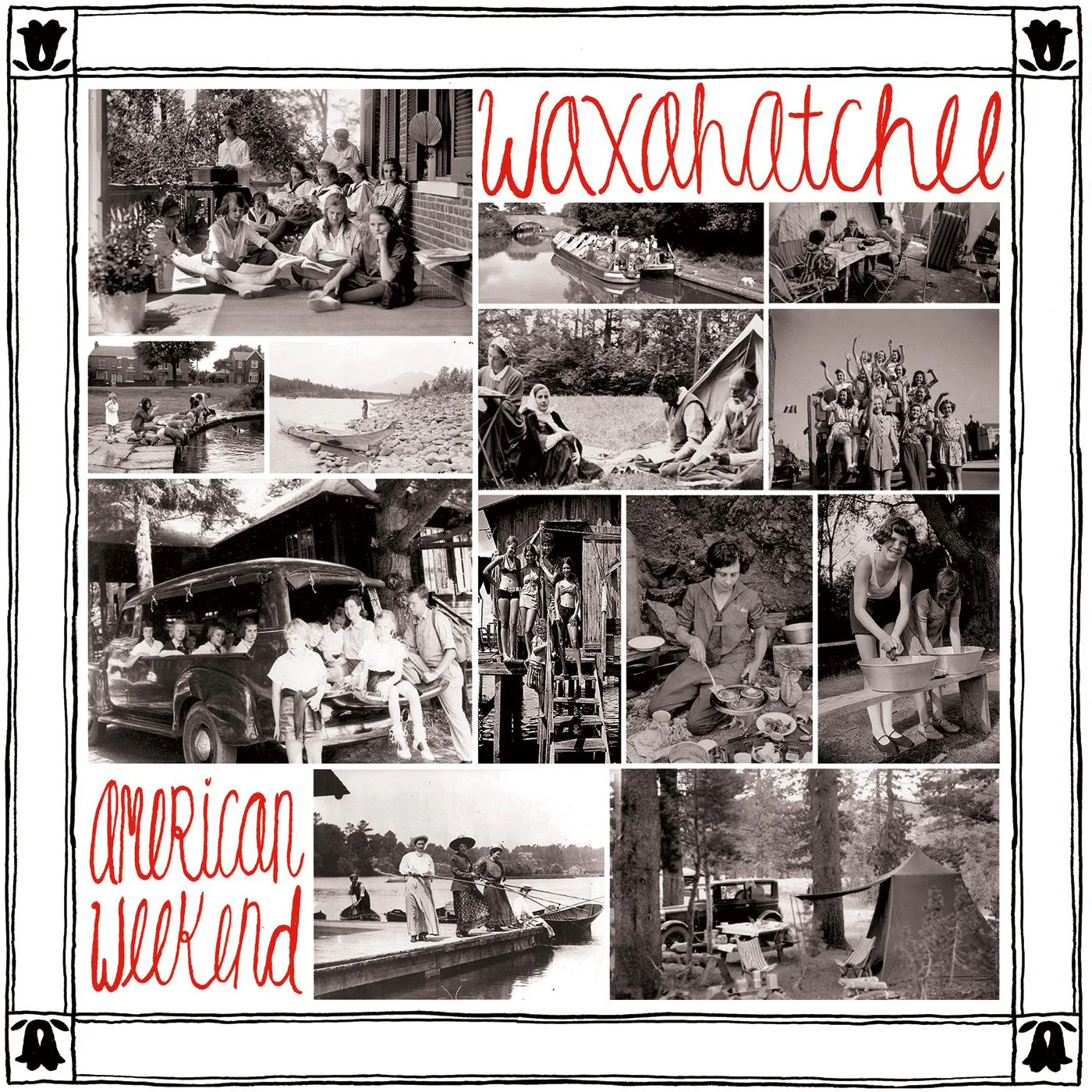 Waxahatchee American Weekend Vinyl LP Red/White Swirl Due Out 10/07/26