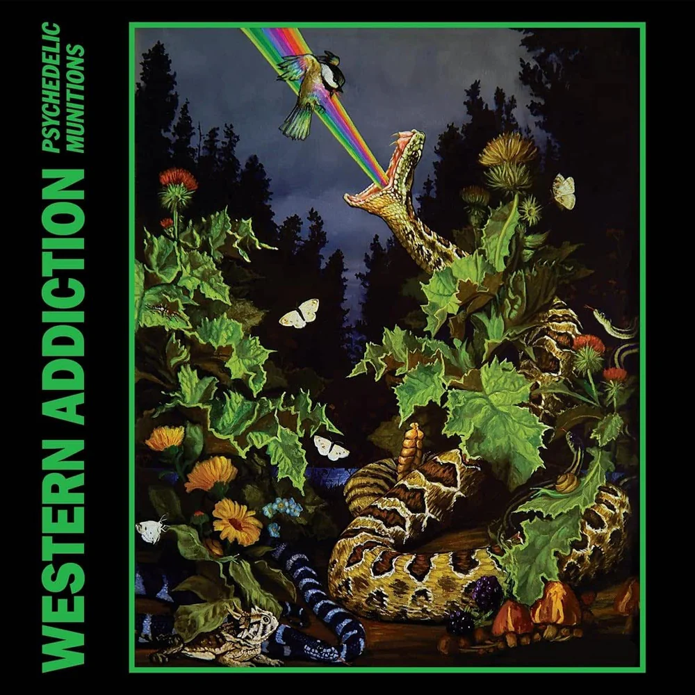 Western Addiction Psychedelic Munitions Vinyl LP Green Colour 2026