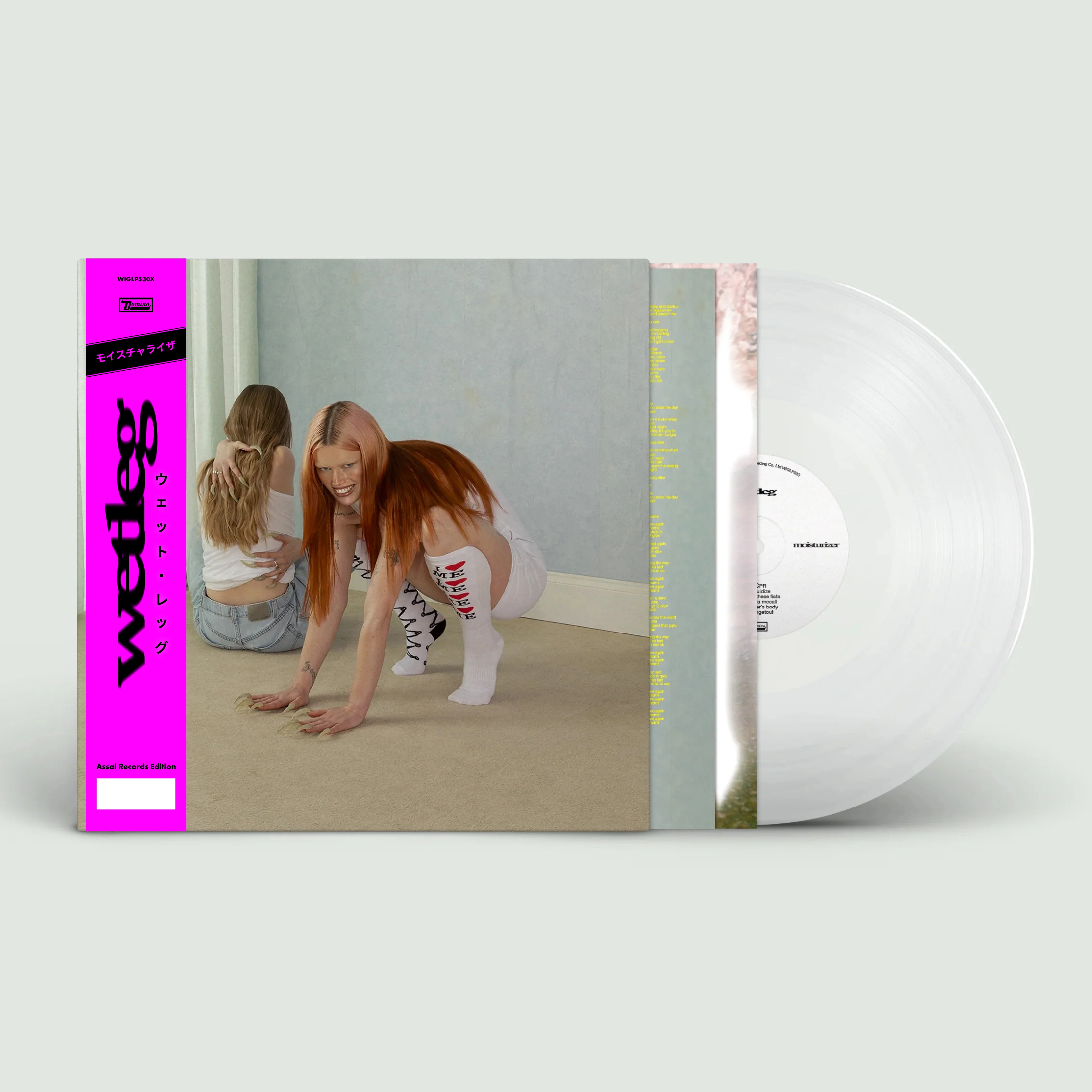 Wet Leg moisturizer Vinyl LP Signed Assai Obi Edition Clear Colour 2025 - Image 2