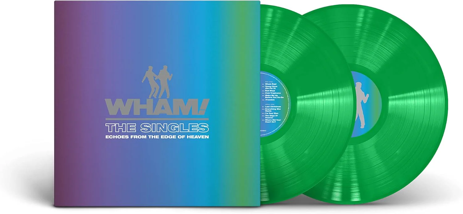 Wham! The Singles: Echoes from the Edge of Heaven Vinyl LP Neon Green Colour 2023 - Image 2