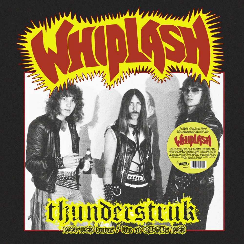 Whiplash Thunderstruk: 1984-1985 Demos / Live At Cbgb's 1983 Vinyl LP 2025