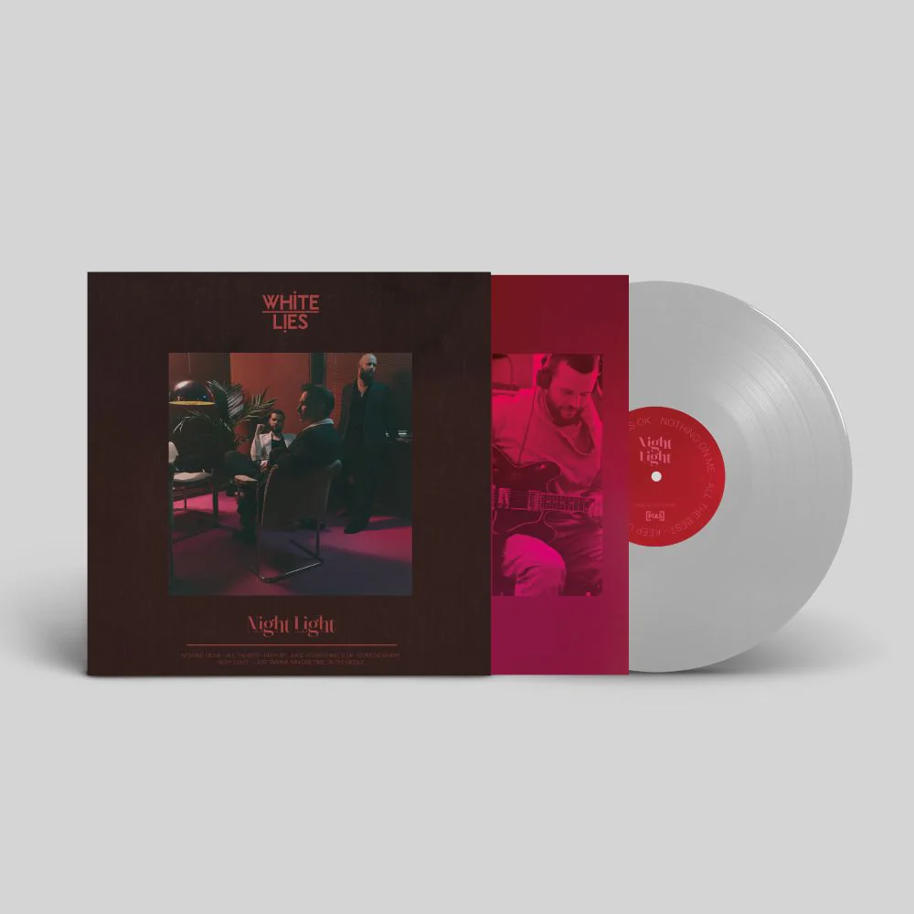 White Lies Night Light Vinyl LP Indies Clear Colour 2025