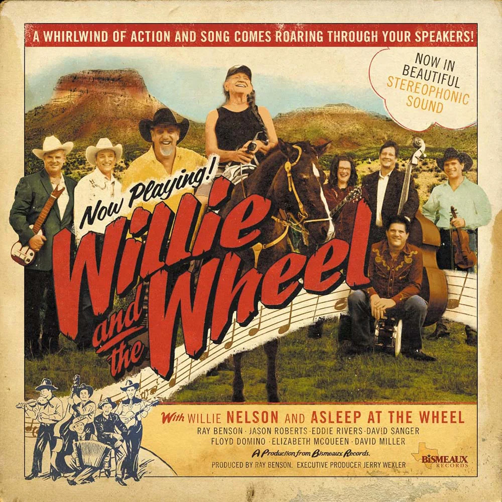 Willie Nelson Willie And The Wheel Vinyl LP Custard Colour Due 2024