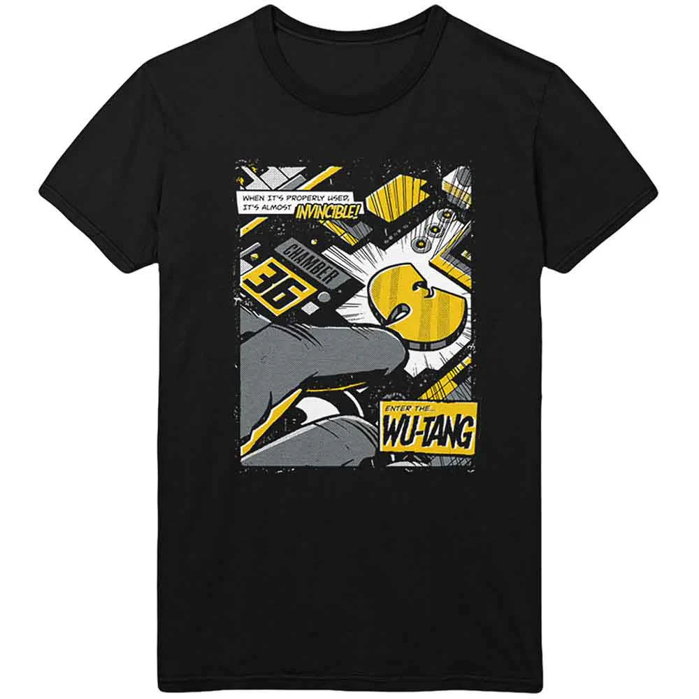 Wu-Tang Clan Invincible Black X-Large T-Shirt