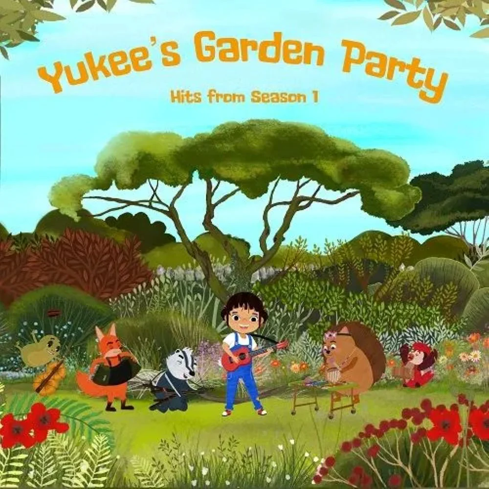 Yukee Yukee's Garden Party Vinyl LP 'Stripes the Badger' Black & White Colour RSD 2025