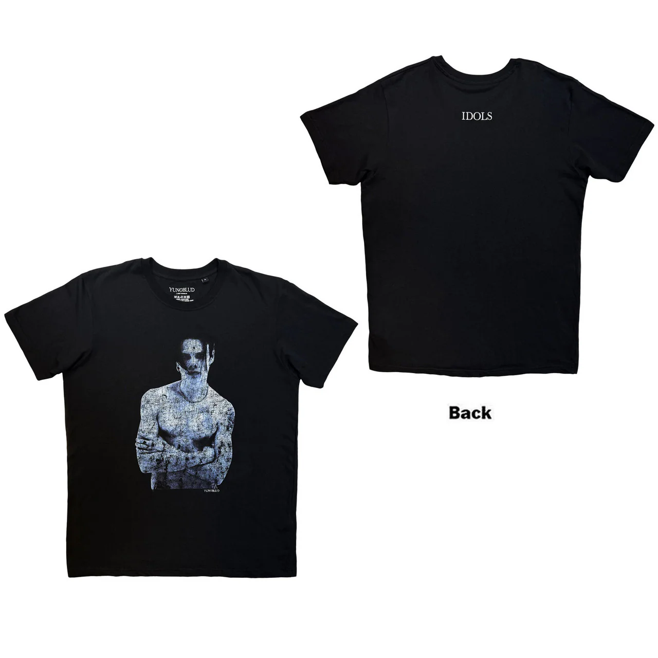 Yungblud Portrait Black XX-Large T-Shirt - Image 3