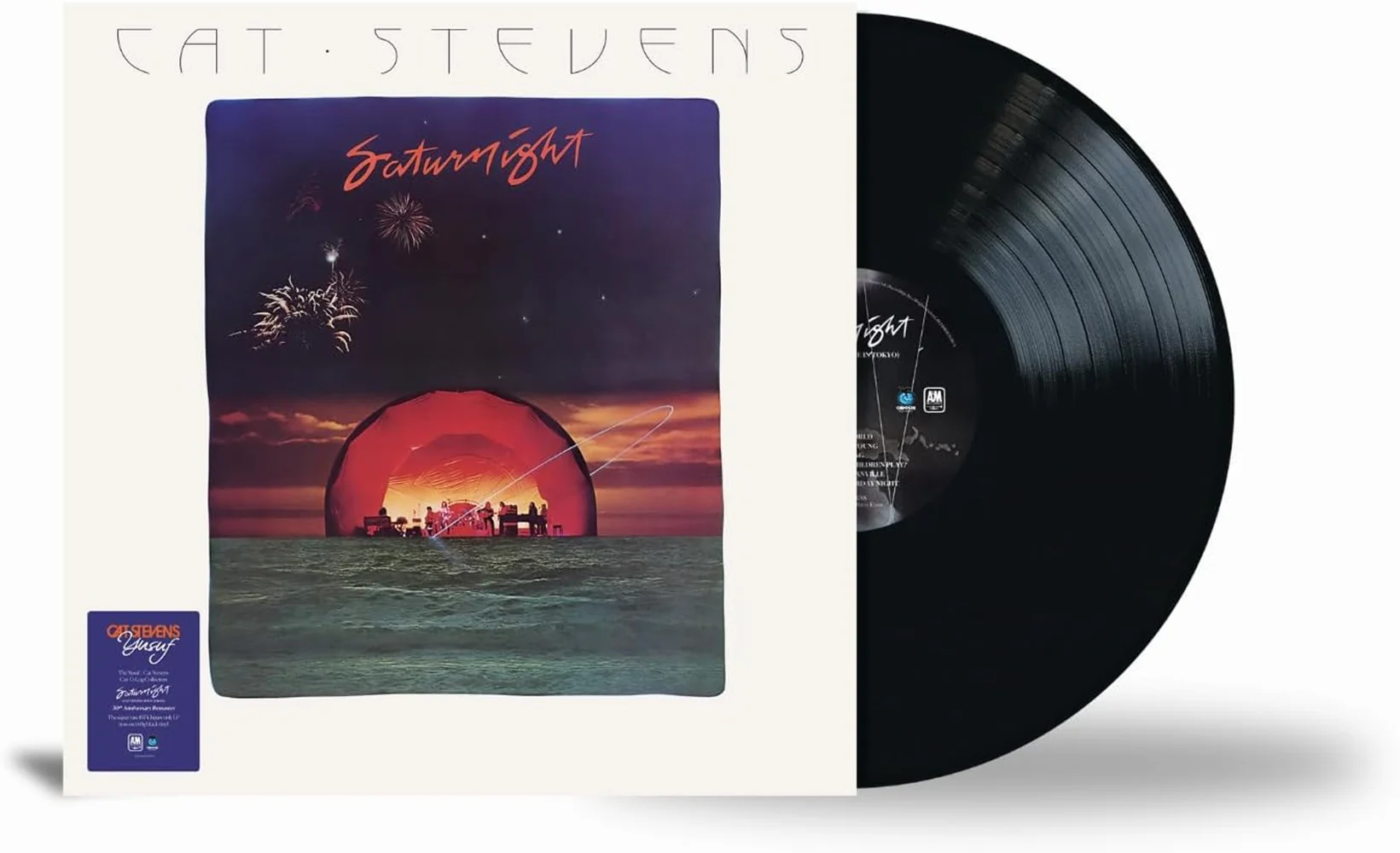 Yusuf / Cat Stevens Saturnight (Cat Stevens Live In Tokyo) Vinyl LP 2025 - Image 2