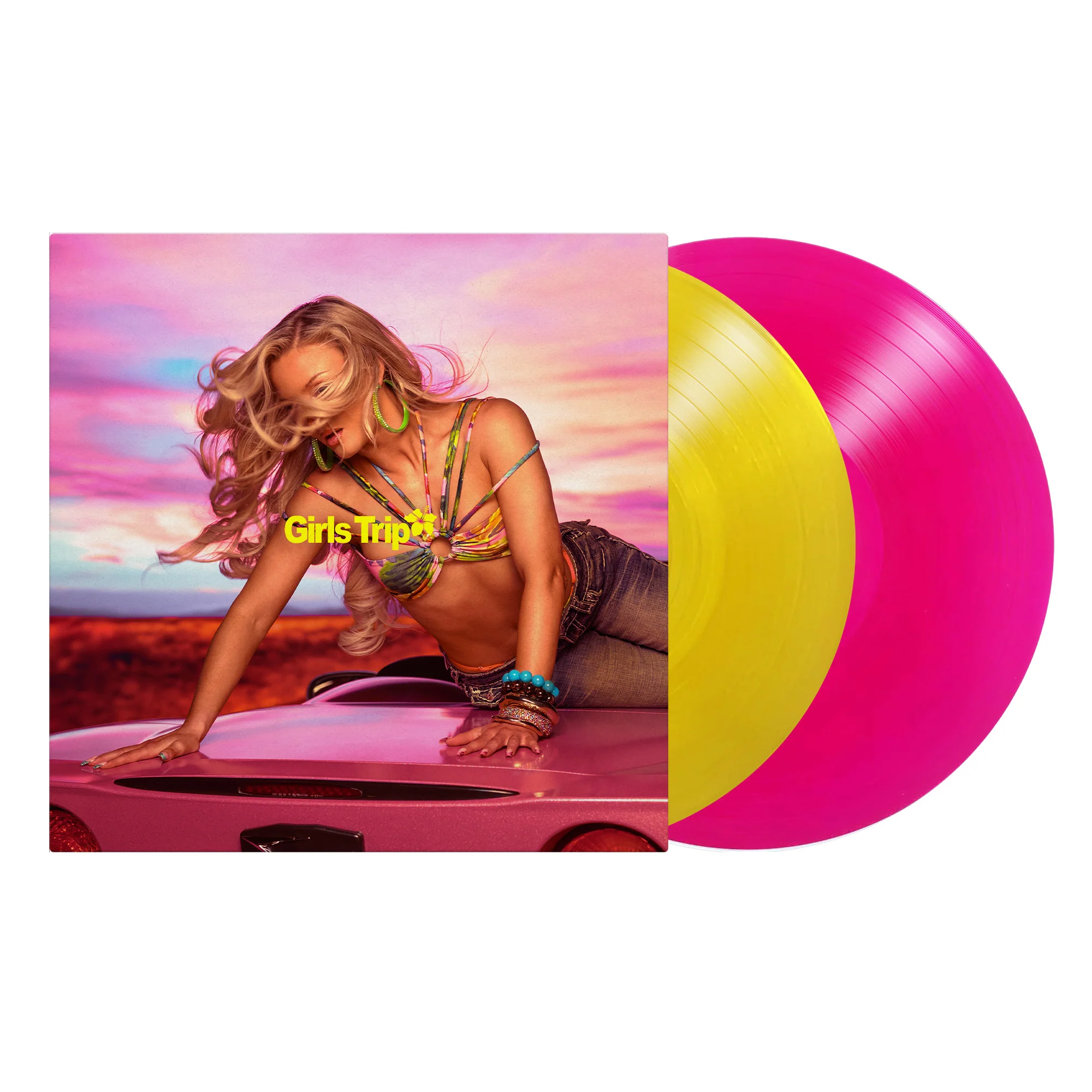 Zara Larsson Midnight Sun: Girls Trip Vinyl LP Yellow & Pink Colour Due Out 31/07/26